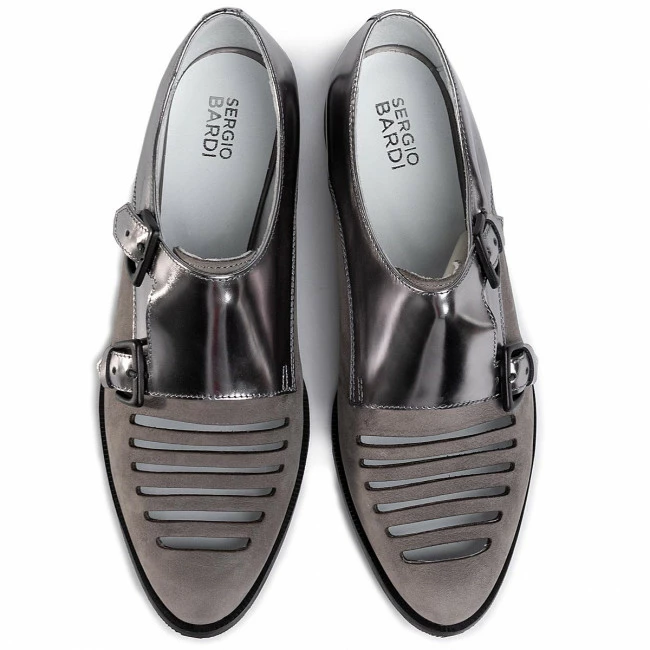 Flats Shoes SERGIO BARDI - SB-36-09-000458 665 Grey 8 Flats Shoes SERGIO BARDI - SB-36-09-000458 665 Grey - Image 6