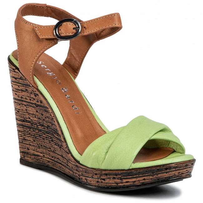 Wedges Sandals SERGIO BARDI - SB-50-09-000474 115 Green 3 Wedges Sandals SERGIO BARDI - SB-50-09-000474 115 Green