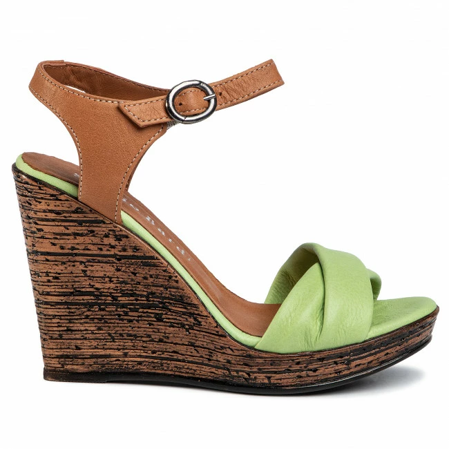 Wedges Sandals SERGIO BARDI - SB-50-09-000474 115 Green 4 Wedges Sandals SERGIO BARDI - SB-50-09-000474 115 Green - Image 2