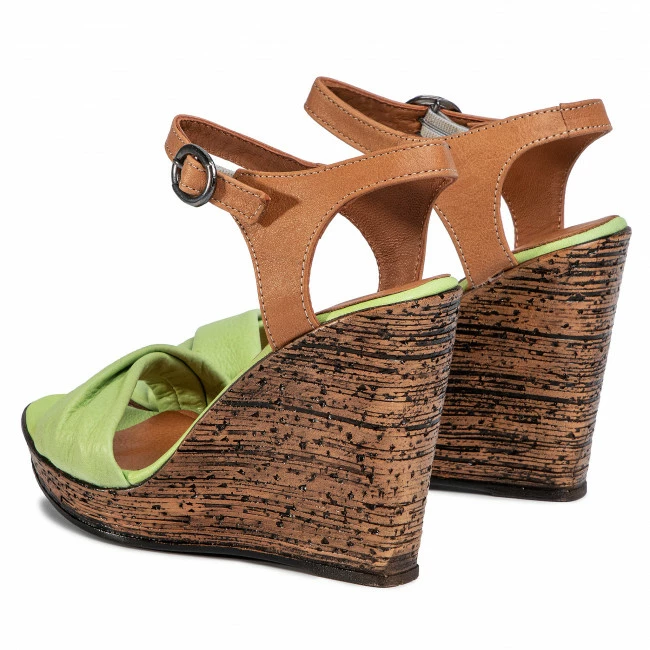 Wedges Sandals SERGIO BARDI - SB-50-09-000474 115 Green 5 Wedges Sandals SERGIO BARDI - SB-50-09-000474 115 Green - Image 3