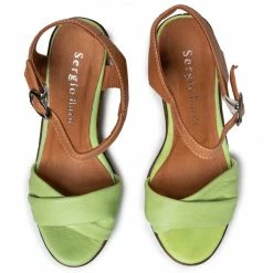 Wedges Sandals SERGIO BARDI - SB-50-09-000474 115 Green 12 Wedges Sandals SERGIO BARDI - SB-50-09-000474 115 Green -Sergio Bardi Sales Store 0000206478924 04 jc