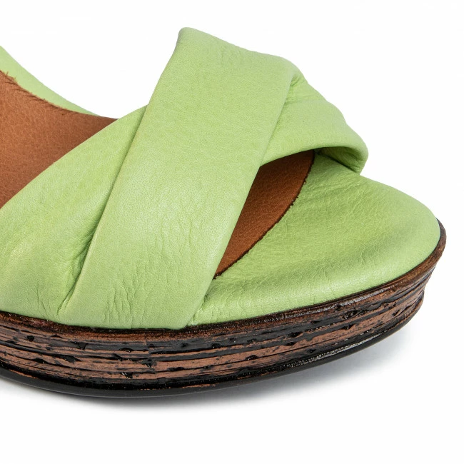 Wedges Sandals SERGIO BARDI - SB-50-09-000474 115 Green 8 Wedges Sandals SERGIO BARDI - SB-50-09-000474 115 Green - Image 6