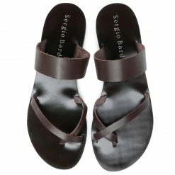 Flip-flops Slides SERGIO BARDI - SB-45-09-000506 105 Brown -Sergio Bardi Sales Store 0000206545251 5