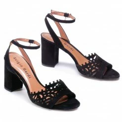 Casual Sandals Sandals SERGIO BARDI - SB-13-09-000565 201 Black -Sergio Bardi Sales Store 0000206648495 04 wj