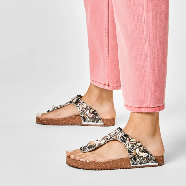 Flip-flops Slides SERGIO BARDI - SB-60-09-000489 610 Grey 4 Flip-flops Slides SERGIO BARDI - SB-60-09-000489 610 Grey - Image 2