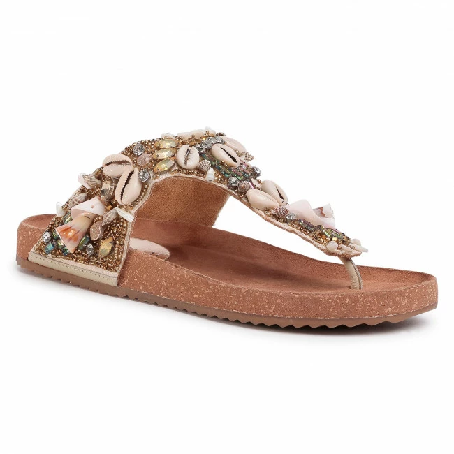 Flip-flops Slides SERGIO BARDI - SB-60-09-000489 611 Beige 3 Flip-flops Slides SERGIO BARDI - SB-60-09-000489 611 Beige