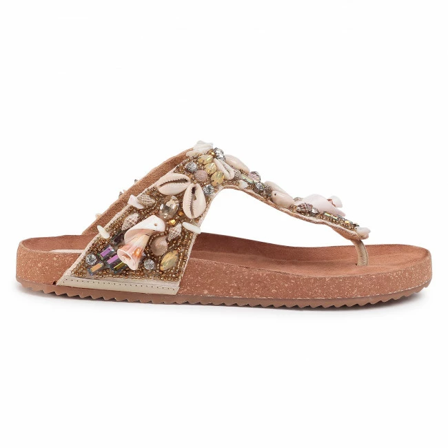 Flip-flops Slides SERGIO BARDI - SB-60-09-000489 611 Beige 5 Flip-flops Slides SERGIO BARDI - SB-60-09-000489 611 Beige - Image 3