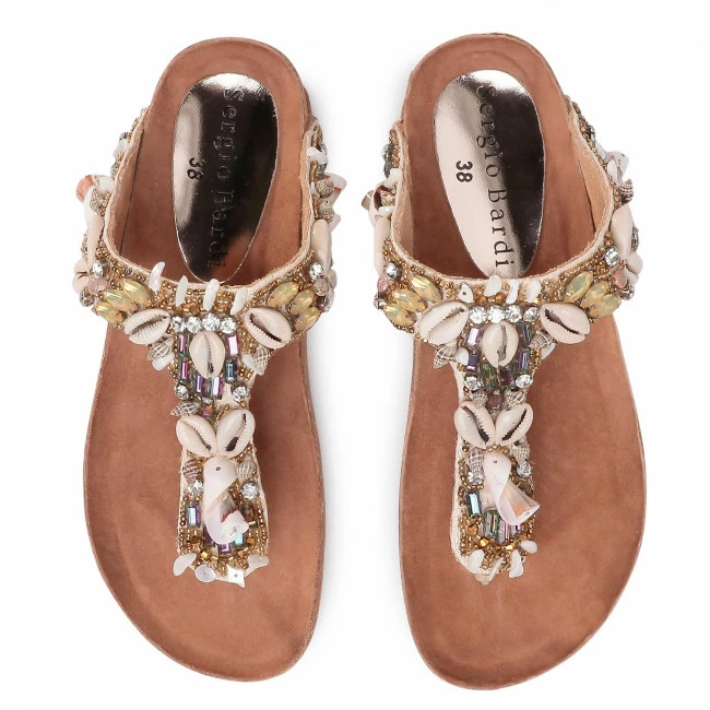 Flip-flops Slides SERGIO BARDI - SB-60-09-000489 611 Beige 8 Flip-flops Slides SERGIO BARDI - SB-60-09-000489 611 Beige - Image 6