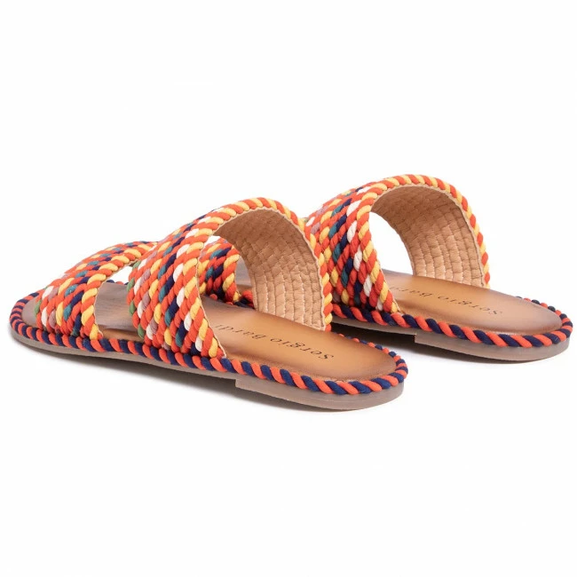 Casual Mules Slides SERGIO BARDI - SB-60-09-000490 918 Colourful 5 Casual Mules Slides SERGIO BARDI - SB-60-09-000490 918 Colourful - Image 3