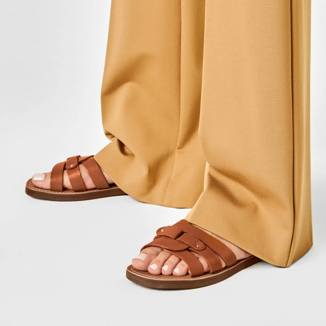 Casual Mules Slides SERGIO BARDI - SB-60-09-000499 104 Brown 4 Casual Mules Slides SERGIO BARDI - SB-60-09-000499 104 Brown - Image 2