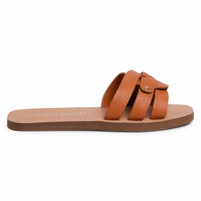 Casual Mules Slides SERGIO BARDI - SB-60-09-000499 104 Brown 5 Casual Mules Slides SERGIO BARDI - SB-60-09-000499 104 Brown - Image 3