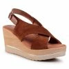 Wedges Sandals SERGIO BARDI - SB-24-09-000583 604 Brown -Sergio Bardi Sales Store 0000206743824 1