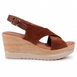 Wedges Sandals SERGIO BARDI - SB-24-09-000583 604 Brown -Sergio Bardi Sales Store 0000206743824 2