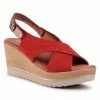 Wedges Sandals SERGIO BARDI - SB-24-09-000583 608 Red