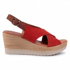 Wedges Sandals SERGIO BARDI - SB-24-09-000583 608 Red -Sergio Bardi Sales Store 0000206743831 2