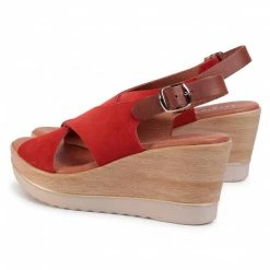 Wedges Sandals SERGIO BARDI - SB-24-09-000583 608 Red -Sergio Bardi Sales Store 0000206743831 4