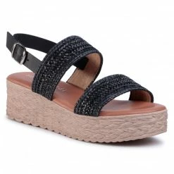 Wedges Sandals SERGIO BARDI - SB-24-09-000585 601 Black