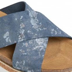 Casual Mules Slides SERGIO BARDI - SB-24-09-000587 113 Blue -Sergio Bardi Sales Store 0000206743947 06 pa