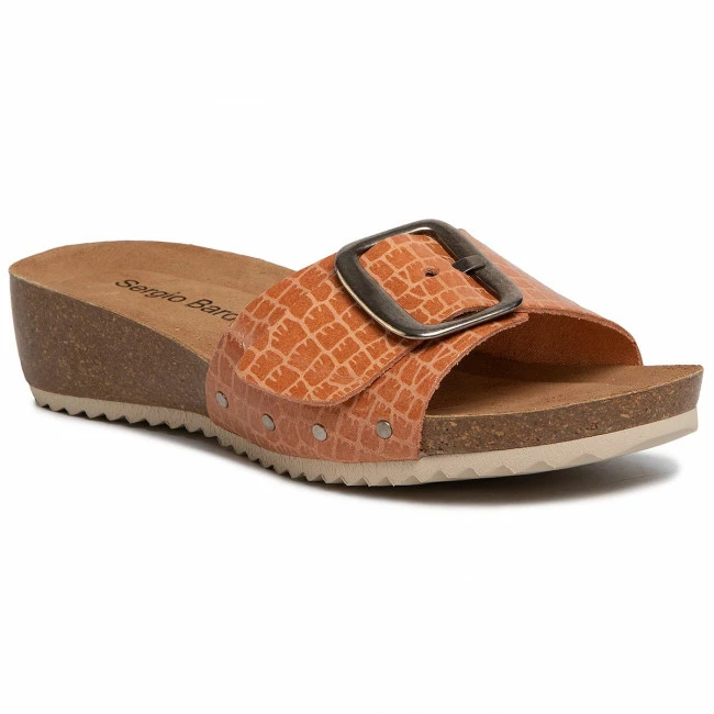 Casual Sandals Slides SERGIO BARDI - SB-24-09-000591 545 Brown 3 Casual Sandals Slides SERGIO BARDI - SB-24-09-000591 545 Brown