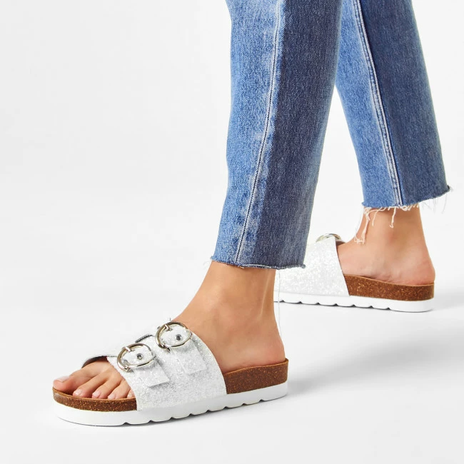 Casual Mules Slides SERGIO BARDI - SB-73-09-001047 602 Silver 4 Casual Mules Slides SERGIO BARDI - SB-73-09-001047 602 Silver - Image 2