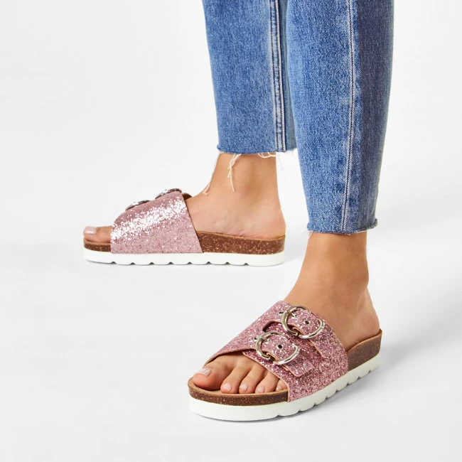 Casual Mules Slides SERGIO BARDI - SB-73-09-001048 621 Pink 4 Casual Mules Slides SERGIO BARDI - SB-73-09-001048 621 Pink - Image 2