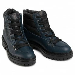 Trekker Boots Hiking Boots SERGIO BARDI - SB-68-10-000921 666 Navy Blue -Sergio Bardi Sales Store 0000207646049 03 jb kopia