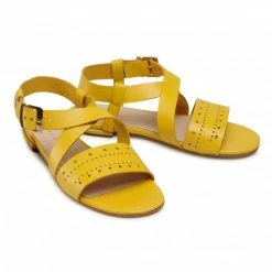 Casual Sandals Sandals SERGIO BARDI - SB-77-11-001178 152 Yellow -Sergio Bardi Sales Store 0000208313124 05 rz