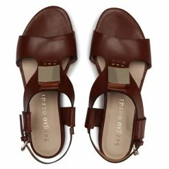 Casual Sandals Sandals SERGIO BARDI - SB-77-11-001180 137 Brown -Sergio Bardi Sales Store 0000208313155 06 rz