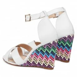Wedges Sandals SERGIO BARDI - SB-28-11-001137 102 White -Sergio Bardi Sales Store 0000208415804 04 rz