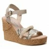 Wedges Sandals SERGIO BARDI - SB-45-11-001231 603 Beige -Sergio Bardi Sales Store 0000208440738 01 rz