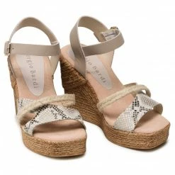 Wedges Sandals SERGIO BARDI - SB-45-11-001231 603 Beige -Sergio Bardi Sales Store 0000208440738 07 rz