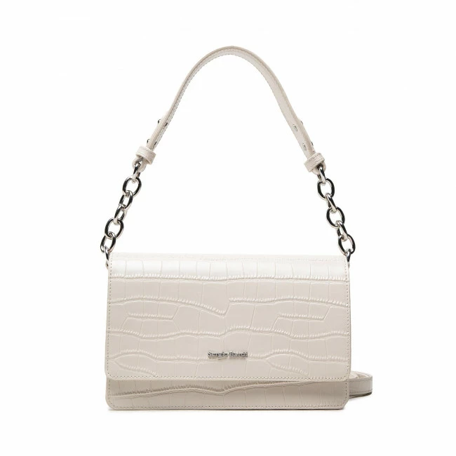 Classic Handbag SERGIO BARDI - MSH-J-012-85-01 Beige Beige 3 Classic Handbag SERGIO BARDI - MSH-J-012-85-01 Beige Beige
