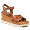 Wedges Sandals SERGIO BARDI - U442-CM Brown Brown -Sergio Bardi Sales Store 01 5904248683115 rz