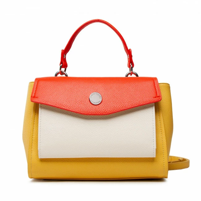 Classic Handbag SERGIO BARDI - MSR-A-005-MX-01 Mix Yellow 3 Classic Handbag SERGIO BARDI - MSR-A-005-MX-01 Mix Yellow