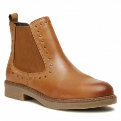 Elastic-sides Chelsea Boots SERGIO BARDI - WI16-A1013-01SB Camel Brown