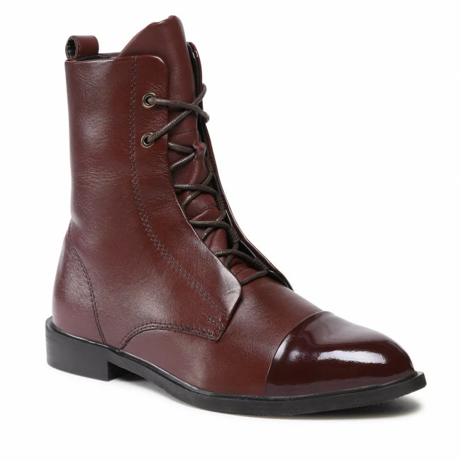 Ankle Boots SERGIO BARDI - RST-A1008-02SB Maroon Dark Red 3 Ankle Boots SERGIO BARDI - RST-A1008-02SB Maroon Dark Red