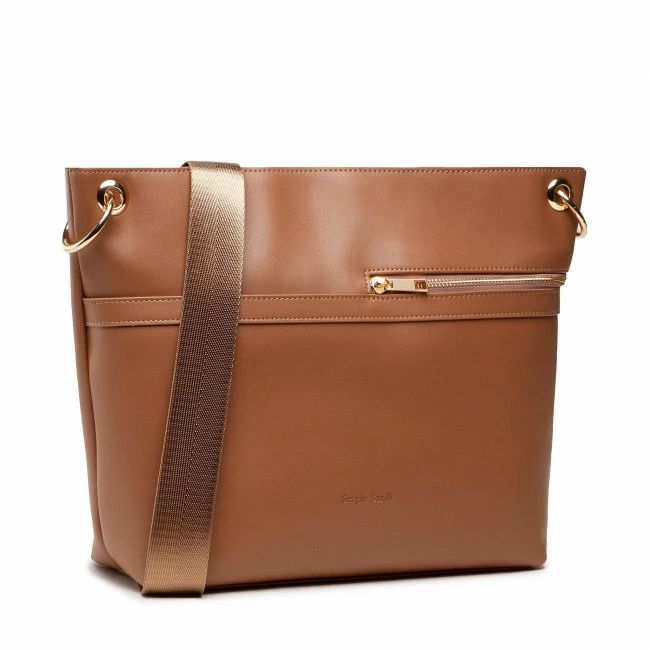 Cross Body Bags Handbag SERGIO BARDI - MSR-J-011-20-01 Camel Brown 4 Cross Body Bags Handbag SERGIO BARDI - MSR-J-011-20-01 Camel Brown - Image 2