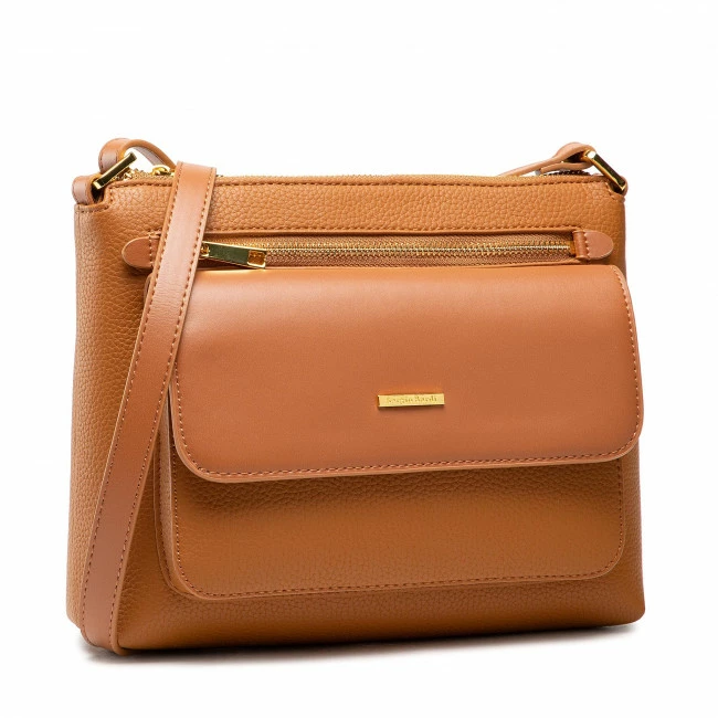 Cross Body Bags Handbag SERGIO BARDI - MSM-A-001-20-01 Camel Brown 4 Cross Body Bags Handbag SERGIO BARDI - MSM-A-001-20-01 Camel Brown - Image 2