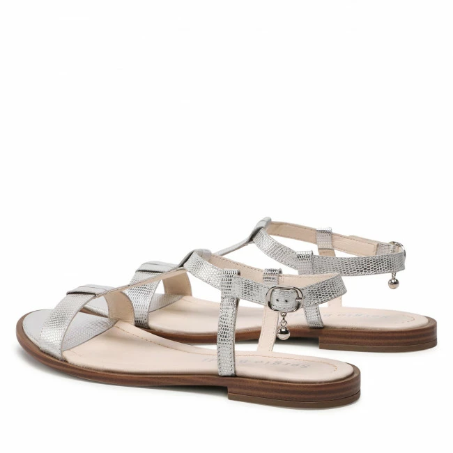Casual Sandals Sandals SERGIO BARDI - WI23-AGA-04 Silver Silver 5 Casual Sandals Sandals SERGIO BARDI - WI23-AGA-04 Silver Silver - Image 3