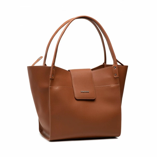 Classic Handbag SERGIO BARDI - MSH-J-008-20-01 Camel Brown 5 Classic Handbag SERGIO BARDI - MSH-J-008-20-01 Camel Brown - Image 3