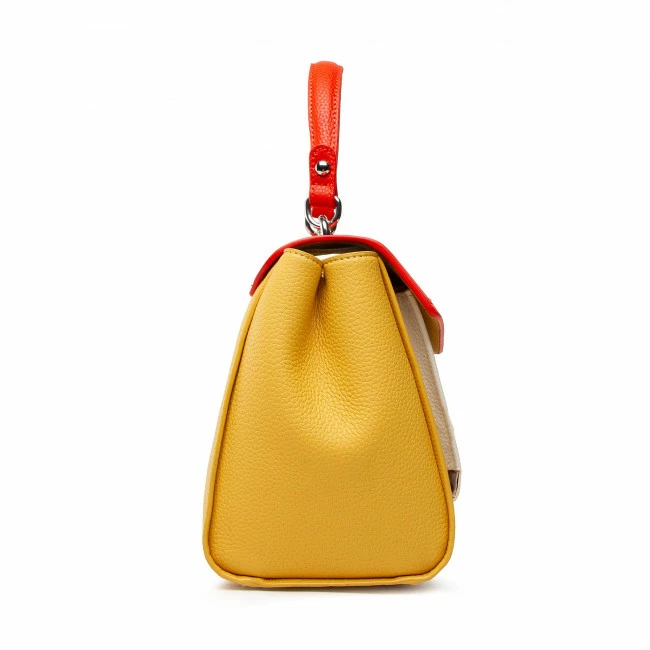 Classic Handbag SERGIO BARDI - MSR-A-005-MX-01 Mix Yellow 6 Classic Handbag SERGIO BARDI - MSR-A-005-MX-01 Mix Yellow - Image 4
