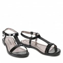 Casual Sandals Sandals SERGIO BARDI - WI23-AGA-04 Black Black -Sergio Bardi Sales Store 05 5904248421045 rz