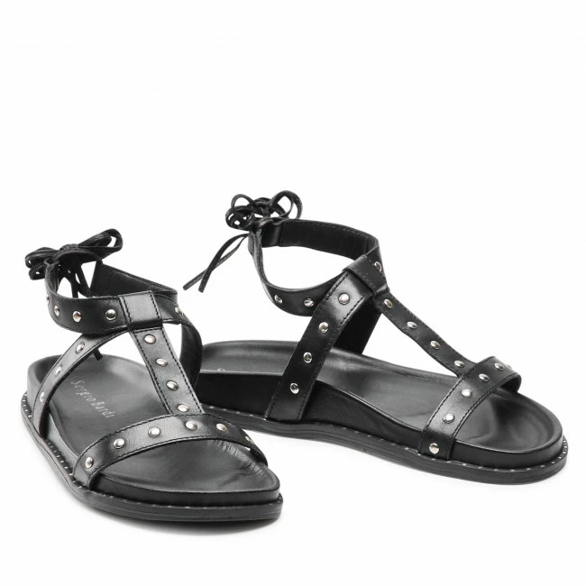 Casual Sandals Sandals SERGIO BARDI - ARC-IGA-09SB Black Black 7 Casual Sandals Sandals SERGIO BARDI - ARC-IGA-09SB Black Black - Image 5