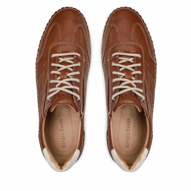 Casual Shoes SERGIO BARDI - MB-FAUSTO-03 Brown Brown 8 Casual Shoes SERGIO BARDI - MB-FAUSTO-03 Brown Brown - Image 6
