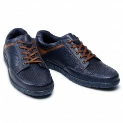 Sneakers Trainers SERGIO BARDI - MI08-A765-A587-19 Blue Navy Blue -Sergio Bardi Sales Store 5903698344577 03 rz