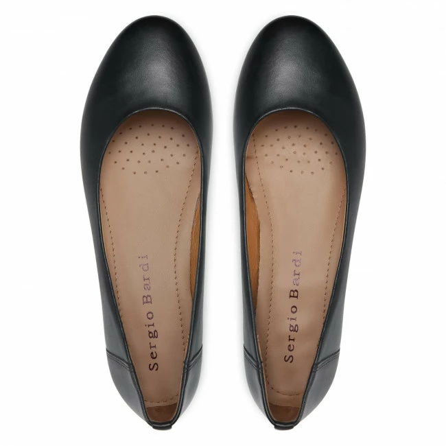 Ballerina Shoes Flats SERGIO BARDI - SB-06-07-000005 107 1 Navy Blue 8 Ballerina Shoes Flats SERGIO BARDI - SB-06-07-000005 107 1 Navy Blue - Image 6