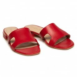 Casual Mules Slides SERGIO BARDI - 2003-07 Red Red -Sergio Bardi Sales Store 5903698694795 05 rz