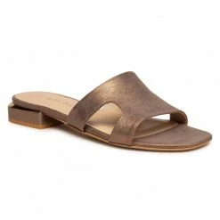 Casual Mules Slides SERGIO BARDI - 2003-07 Dark Beige Gold