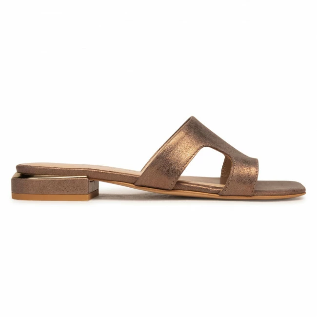 Casual Mules Slides SERGIO BARDI - 2003-07 Dark Beige Gold 4 Casual Mules Slides SERGIO BARDI - 2003-07 Dark Beige Gold - Image 2