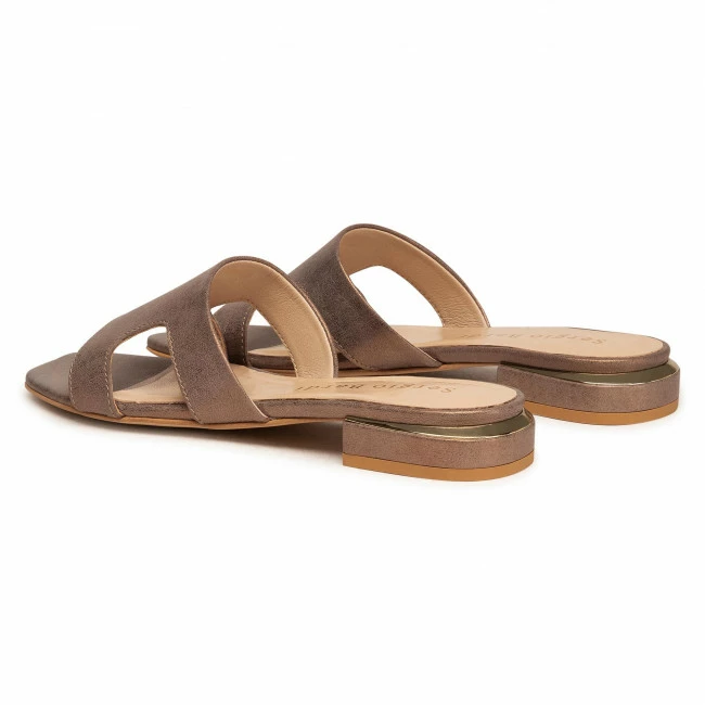 Casual Mules Slides SERGIO BARDI - 2003-07 Dark Beige Gold 5 Casual Mules Slides SERGIO BARDI - 2003-07 Dark Beige Gold - Image 3
